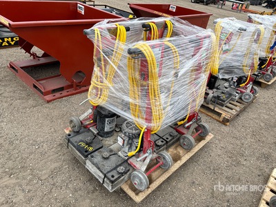 Quantity of (4) SQUARE SCR EBG28 Walk-Behind Floor Scrubber