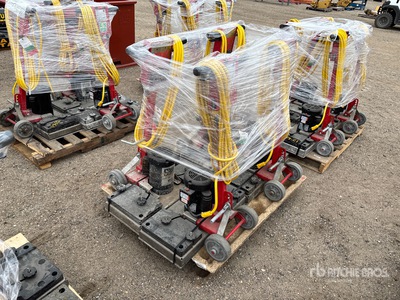 Quantity of (4) SQUARE SCR EBG28 Walk-Behind Floor Scrubber