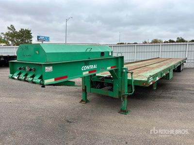 2015 Lucon CDU 53 44 ft 2 in Spread Axle T/A Remolque Portacontenedores