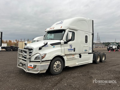 2022 Freightliner Cascadia 126 6x4 T/A Sleeper Truck Tractor