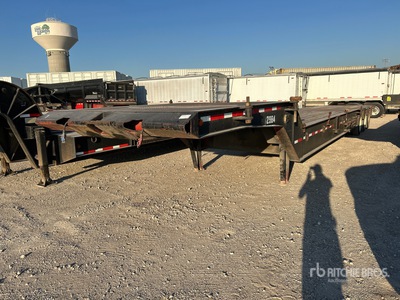 1984 Stilwell 3-0FL 30 ton 48 ft Tri/A Step Deck Oilfield Trailer