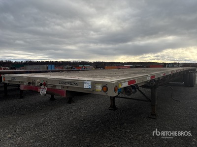 2009 Lode King 48 ft T/A フラットベッドトレーラー