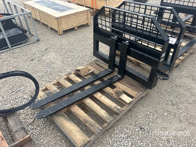 JBX 4000 48 in Skid Steer Forks (Unused)