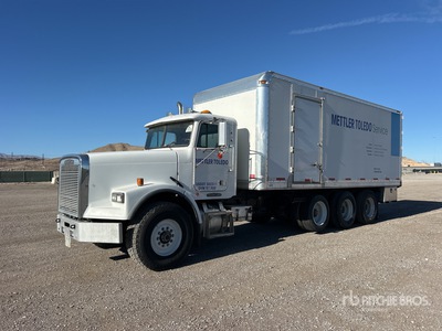 1993 Freightliner FLD 120 6x4 Scale calibration شاحنة فان