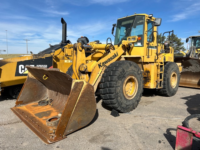 2008 Kawasaki 80ZV Wheel Loader (Inoperable) 2008 Kawasaki 80ZV Wheel Loader (Inoperable)