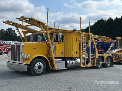 2017 Peterbilt 389 6x4 Sleeper Auto Transporter