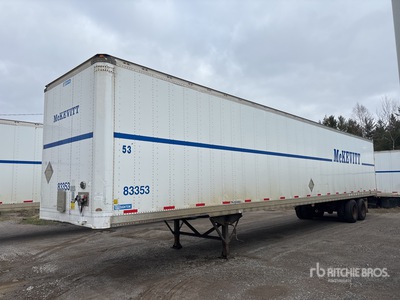 2011 Stoughton 53 ft x 102 in T/A Van Trailer