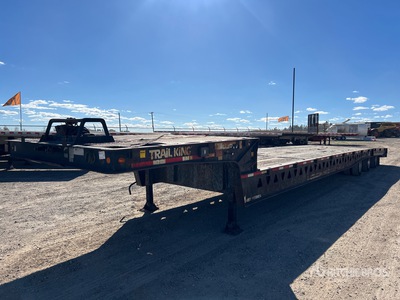 2013 Trail King 53 ft Tri/A Anhänger mit Hydraulische Heckrampe