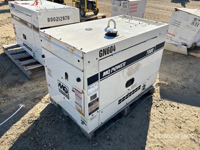Multiquip DA-7000SSA 6 kW Skid-Mounted Zestaw prądotwórczy