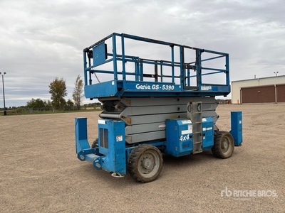 2006 Genie GS-5390 4x4 Dual Fuel シザーリフト