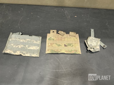 (107) M4 Three Mag Pouches, (357) Hand Grenade Pouches & Assorted Items