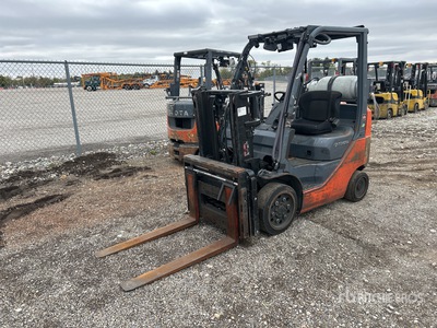 2011 Toyota 8FGCU20 4000 lb Cushion Tire Forklift
