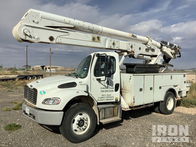 2022 Altec AA55 55 ft on 2023 Freightliner M2 4x2 Cable Placer Bucket Truck