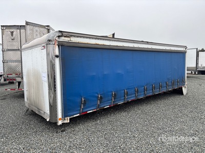 2014 General 26 ft Curtain Side Truck Body