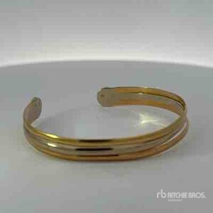 18kt Tri Color Bracelet Weighing 12 Grams