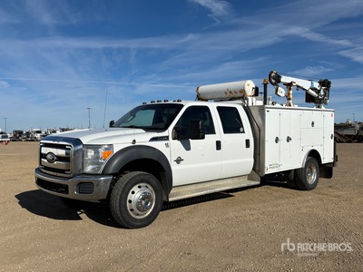 2012 Ford F-550 XLT 4x4 Crew Cab Camion de service