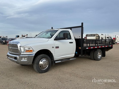 2012 Ram 3500 SLT 4x4 Flatbed Truck