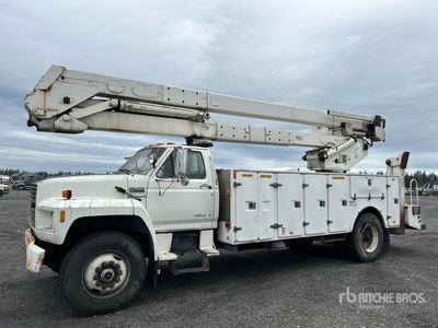 1993 Simon-telelect 570m 57 ft on 1993 Ford F8000 Camion nacelle