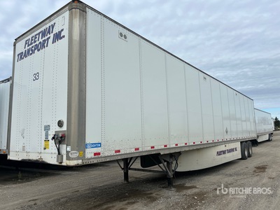 2013 Stoughton 53 ft T/A Remolque de furgoneta