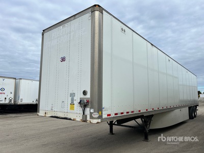 2014 Stoughton 53 ft T/A Remolque de furgoneta