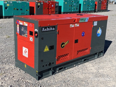 2025 Ashita GFS-75 75 kVA Skid-Mounted Planta de Luz (Sin Usar) / Generador    (Unused)