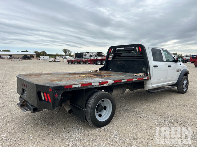 2016 Ram 5500 4x2 Crew Cab Flatbed Truck in Fond Du Lac, Wisconsin ...