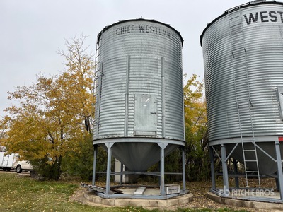 Chief Westland +/- 3000 bu 6 Ring Hopper Grain Bin