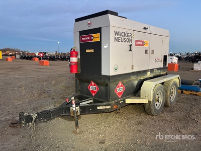 2021 Wacker Neuson G130 104 kW Mobile Generator Set (Inoperable)