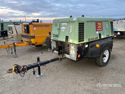 2014 Sullair 200HDPQCAi4 200 cfm Mobile Air Compressor