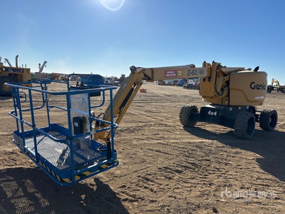 2016 Genie Z62-40 4WD Dual Fuel Articulating Boom Lift