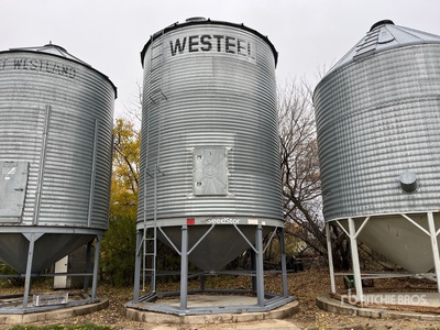 Westeel 5 Ring Hopper Grain Bin