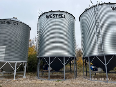 Westeel 5 Ring Hopper Grain Bin