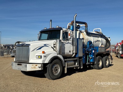 2000 Westech Vac on 2002 Western Star 4900 8x6 Camión de Excavación por Aspiración