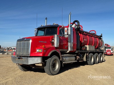 2005 Custom Vac on 2005 Western Star 4900 8x6 Vacuum Tanker Truck