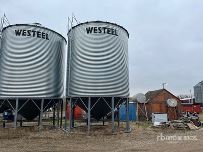 Westeel 5 Ring Hopper Grain Bin