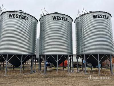 Westeel 5 Ring Hopper Grain Bin