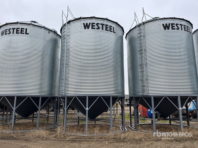 Westeel 5 Ring Hopper Grain Bin