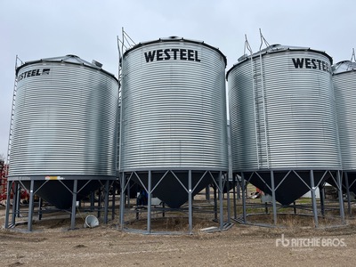 Westeel 5 Ring Hopper Cassone per grano