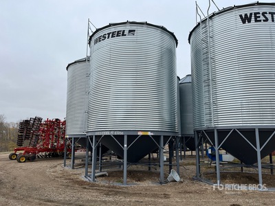 Westeel 5 Ring Hopper Grain Bin