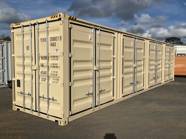 2025 40 ft High Cube Multi-Door Storage Container 2025 40 ft High Cube Multi-Door Storage Container