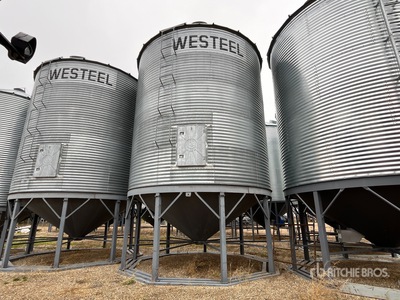 Westeel +/- 4800 bu 5 Ring Hopper Grain Bin