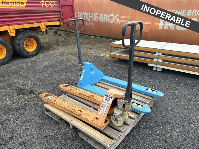 Quantity of (2) Pallet Jack (Inoperable) Quantity of (2) Pallet Jack (Inoperable)