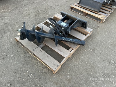 2023 Wolverine ZW-MAD-1212D 12 in Mini Skid Steer Auger (Unused)