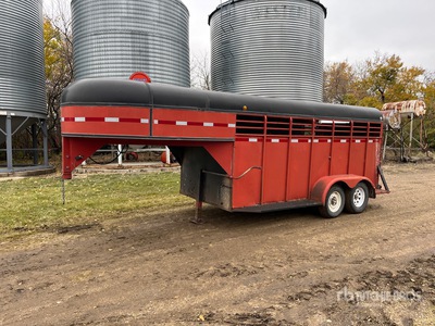21 ft T/A Livestock Trailer