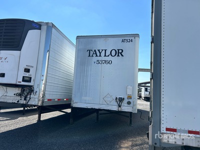 2005 Utility VS2DC 53 ft x 102 in Sliding T/A Van Trailer