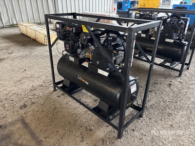 2025 30 cfm Skid-Mounted 40 gal ضاغط هوائي (Unused)