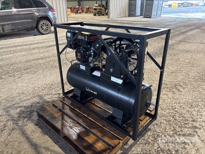 2025 30 cfm Skid-Mounted 40 gal ضاغط هوائي (Unused)