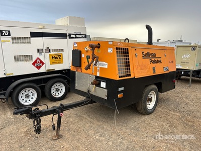 2012 Sullivan Palatek DCHZ375PDJD MOBILE Mobile Compresor de aire (Inoperable)