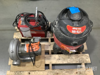 (1) Lincoln Welder, (1) Shop-Vac Wet/Dry Vacuum & (1) Blower
