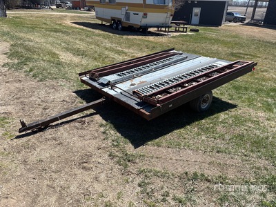8 ft S/A Equipment Trailer